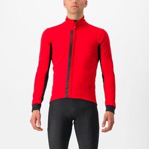 NWT CASTELLI Men's Entrada Jacket in Red Size 3XL